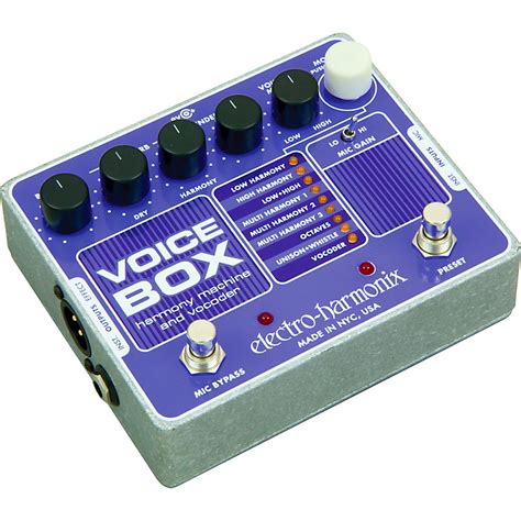 voice box pedal